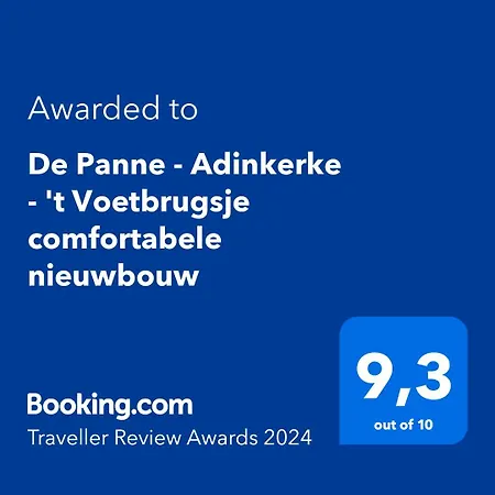 - Adinkerke - 't Voetbrugsje Comfortabele Nieuwbouw Dom wakacyjny *